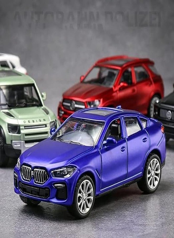 سيارة لعبة بي إم دبليو للأطفال من كولين أراي، تعمل بنظام السحب للخلف، مصنوعة من المعدن المصبوب، أبواب قابلة للفتح، لون عشوائي، عبوة من سيارة واحدة مع صندوق تخزين واحد -111 - Image 1